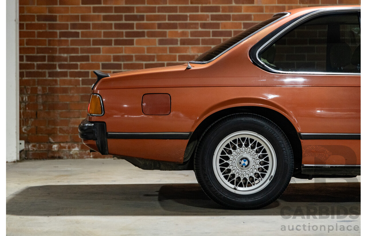 6/1982 BMW 635CSi A E24 2d Coupe Kastanienrot Metallic Red 3.4L - South African Import from the 1980s