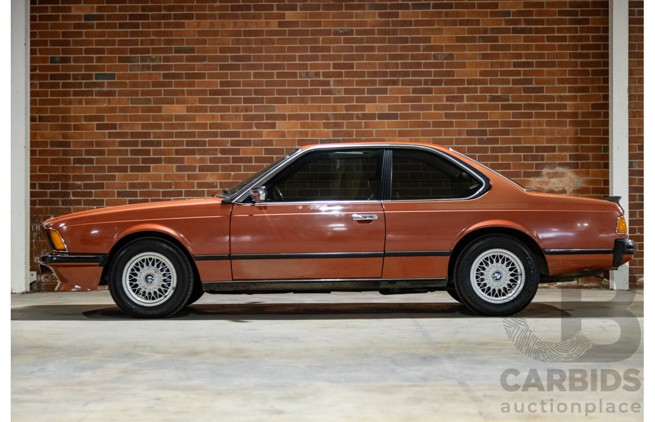 6/1982 BMW 635CSi A E24 2d Coupe Kastanienrot Metallic Red 3.4L - South African Import from the 1980s