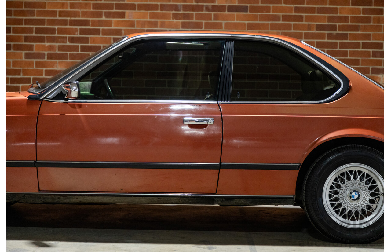 6/1982 BMW 635CSi A E24 2d Coupe Kastanienrot Metallic Red 3.4L - South African Import from the 1980s