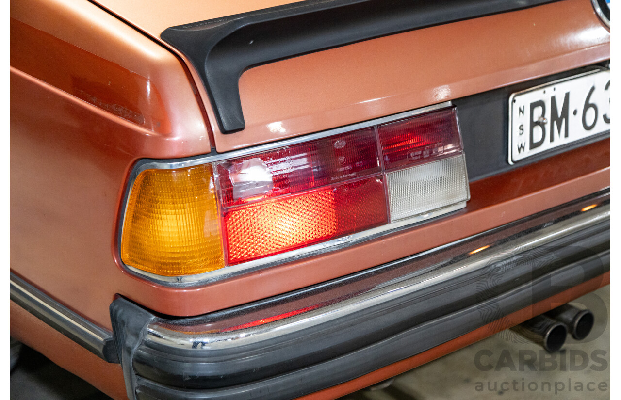 6/1982 BMW 635CSi A E24 2d Coupe Kastanienrot Metallic Red 3.4L - South African Import from the 1980s