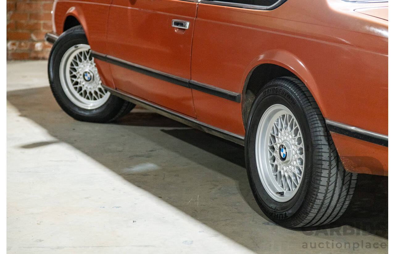 6/1982 BMW 635CSi A E24 2d Coupe Kastanienrot Metallic Red 3.4L - South African Import from the 1980s