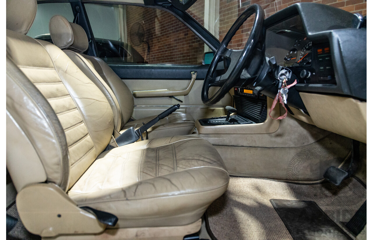 6/1982 BMW 635CSi A E24 2d Coupe Kastanienrot Metallic Red 3.4L - South African Import from the 1980s