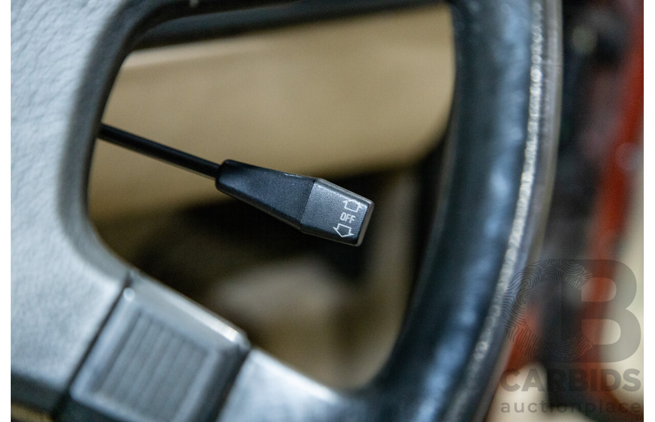 6/1982 BMW 635CSi A E24 2d Coupe Kastanienrot Metallic Red 3.4L - South African Import from the 1980s