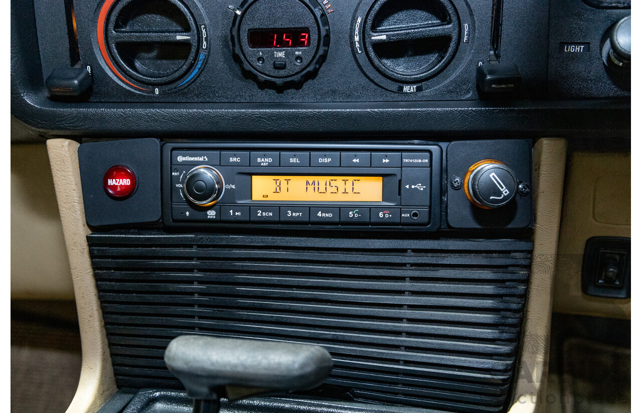 6/1982 BMW 635CSi A E24 2d Coupe Kastanienrot Metallic Red 3.4L - South African Import from the 1980s