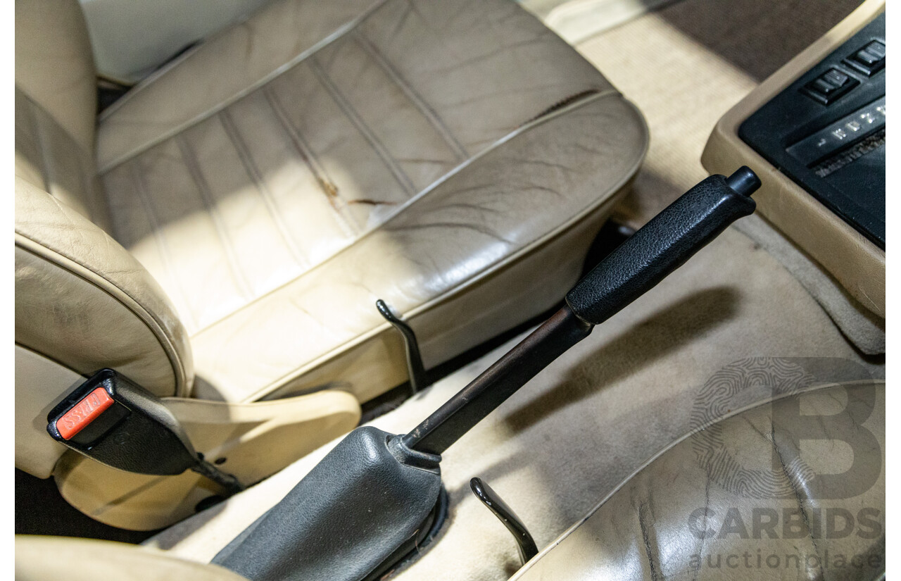 6/1982 BMW 635CSi A E24 2d Coupe Kastanienrot Metallic Red 3.4L - South African Import from the 1980s