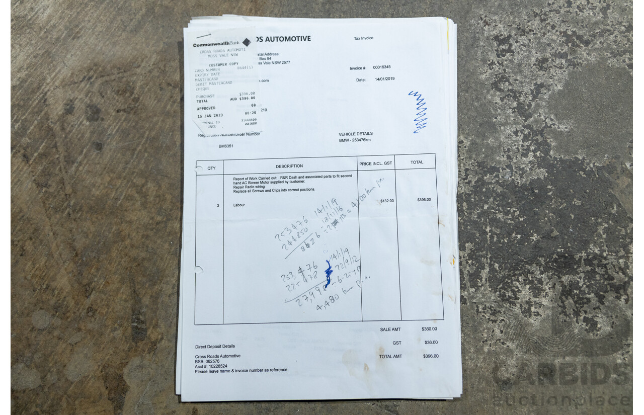 6/1982 BMW 635CSi A E24 2d Coupe Kastanienrot Metallic Red 3.4L - South African Import from the 1980s