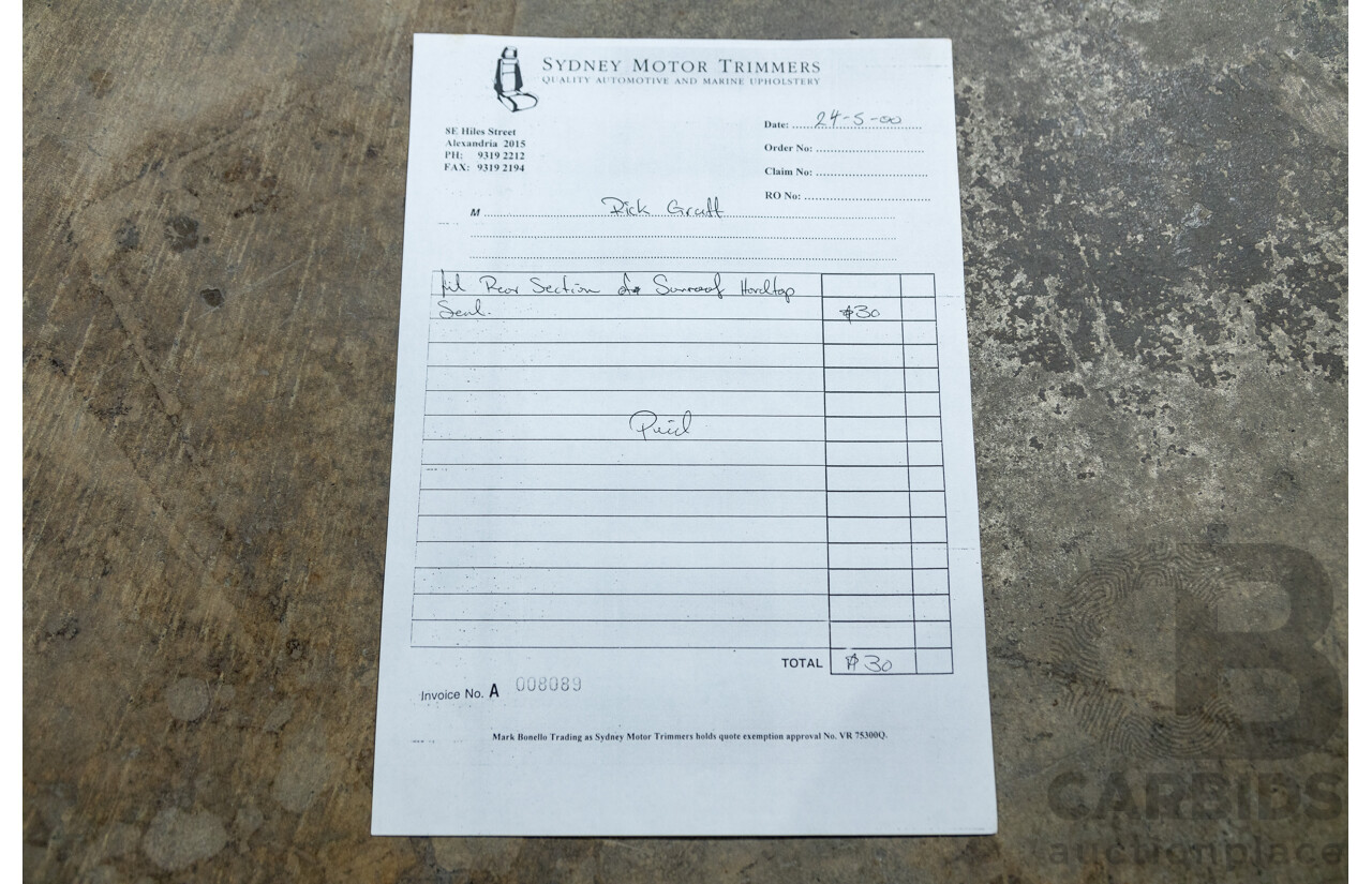 6/1982 BMW 635CSi A E24 2d Coupe Kastanienrot Metallic Red 3.4L - South African Import from the 1980s