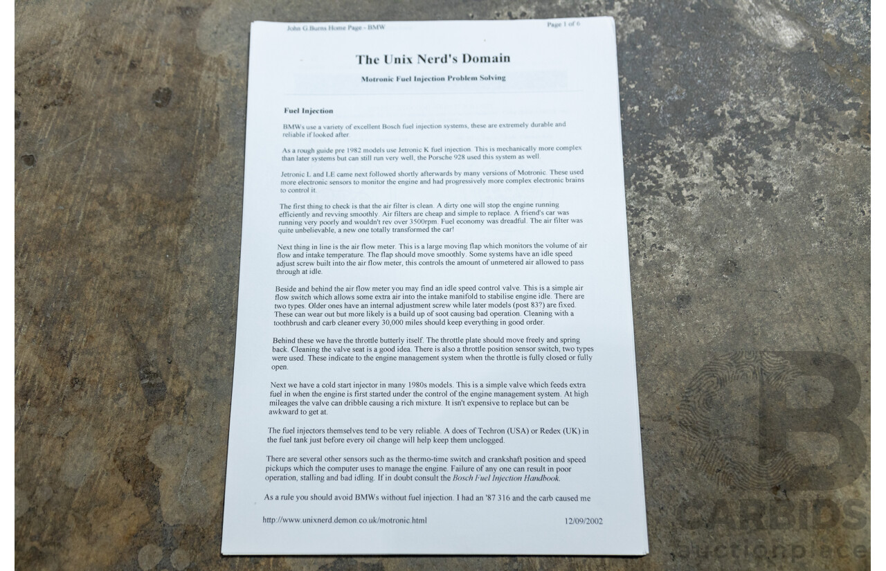 6/1982 BMW 635CSi A E24 2d Coupe Kastanienrot Metallic Red 3.4L - South African Import from the 1980s