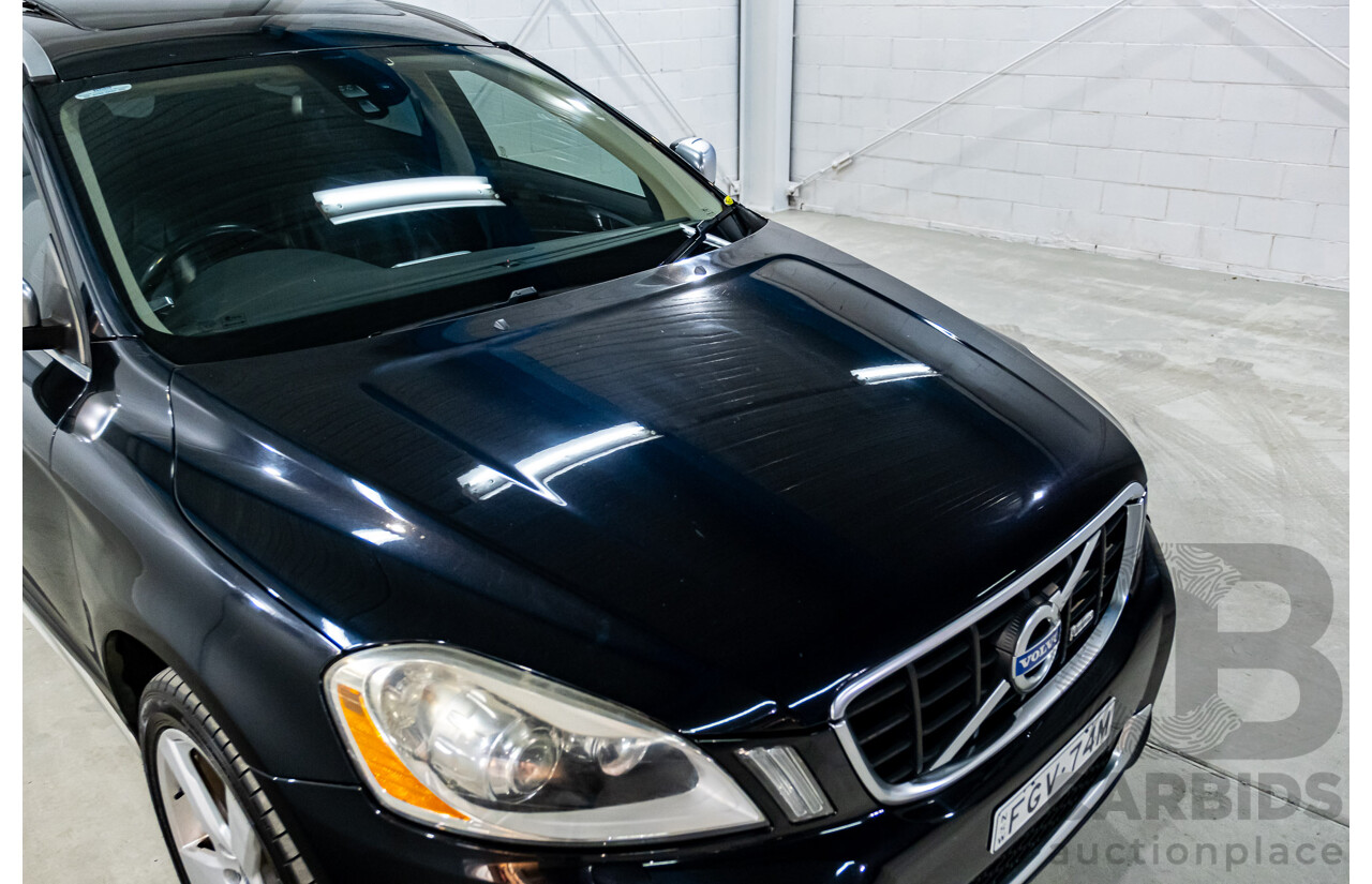 4/2011 Volvo XC60 T6 R-Design (AWD) DZ MY12 4d Wagon Black Turbo 3.0L