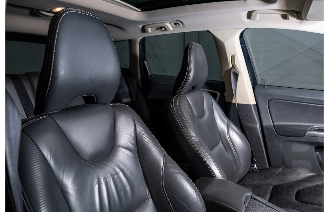 4/2011 Volvo XC60 T6 R-Design (AWD) DZ MY12 4d Wagon Black Turbo 3.0L