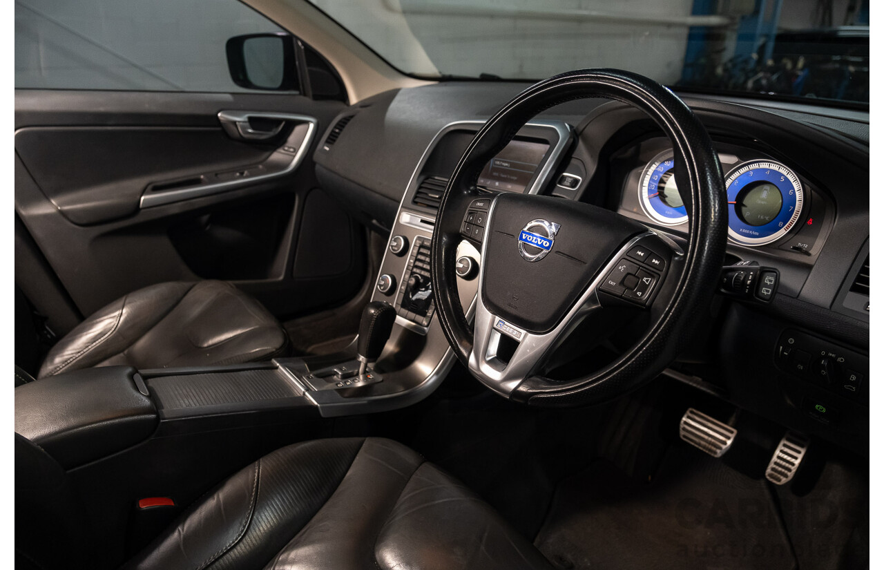 4/2011 Volvo XC60 T6 R-Design (AWD) DZ MY12 4d Wagon Black Turbo 3.0L