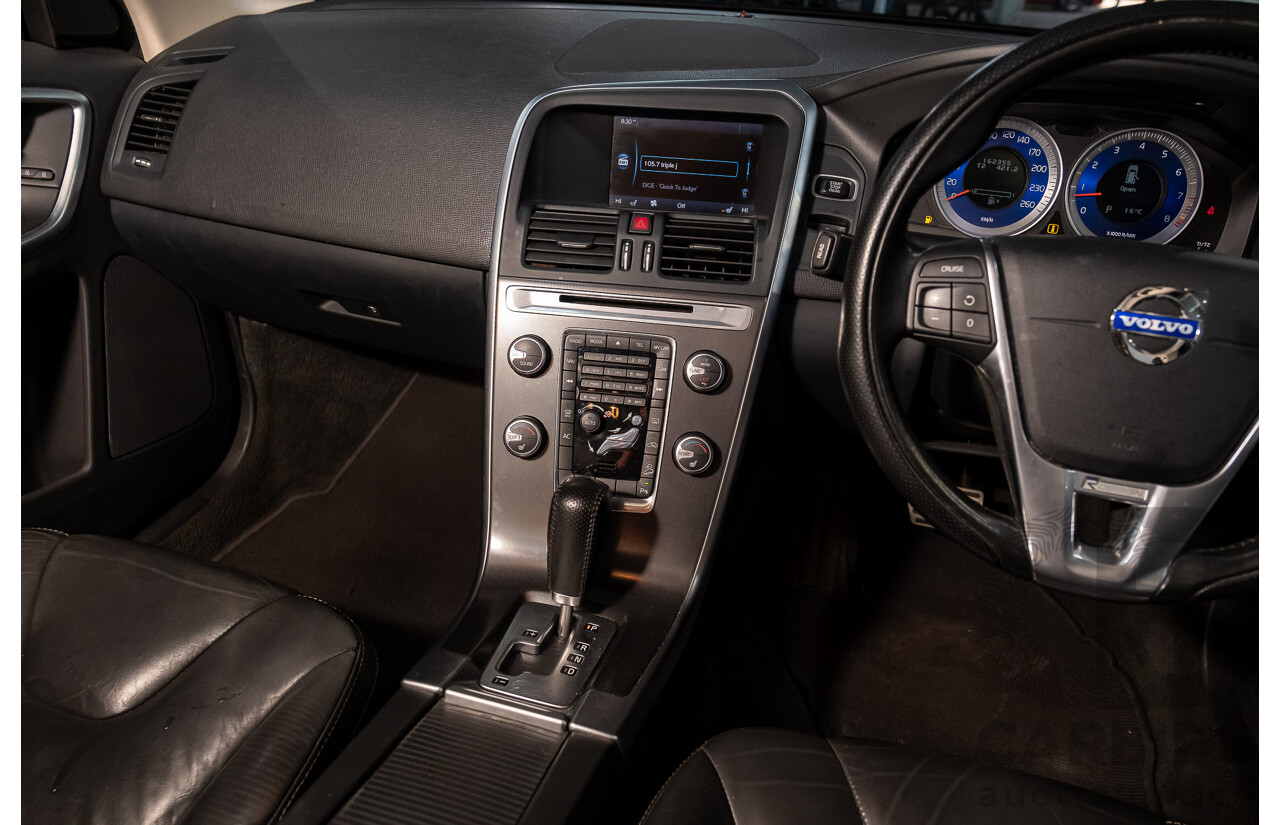 4/2011 Volvo XC60 T6 R-Design (AWD) DZ MY12 4d Wagon Black Turbo 3.0L