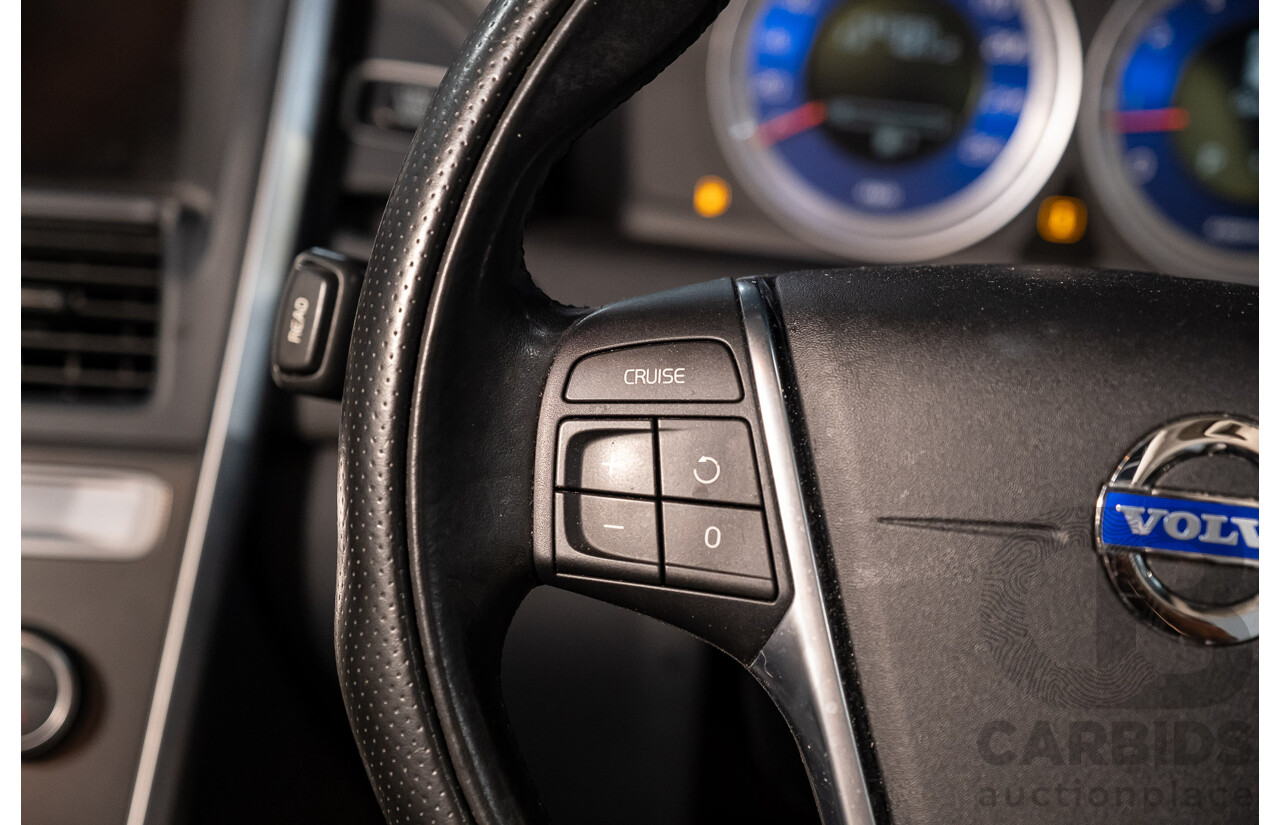 4/2011 Volvo XC60 T6 R-Design (AWD) DZ MY12 4d Wagon Black Turbo 3.0L