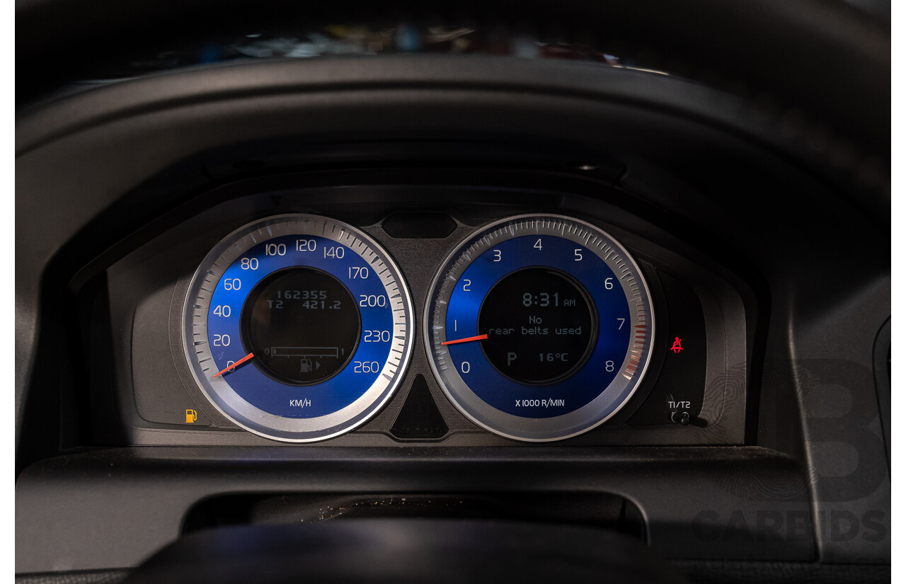 4/2011 Volvo XC60 T6 R-Design (AWD) DZ MY12 4d Wagon Black Turbo 3.0L