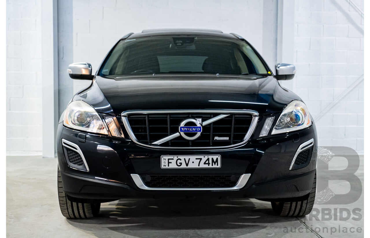 4/2011 Volvo XC60 T6 R-Design (AWD) DZ MY12 4d Wagon Black Turbo 3.0L