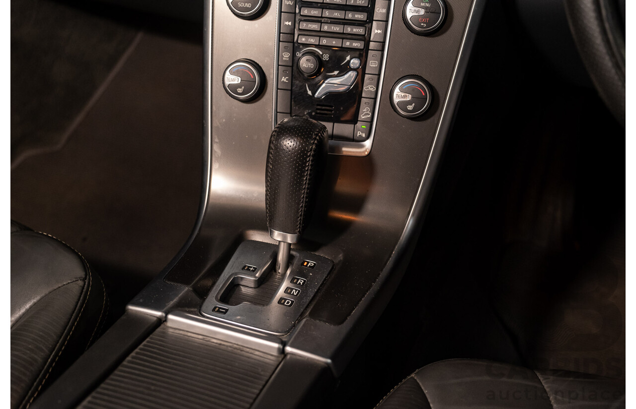 4/2011 Volvo XC60 T6 R-Design (AWD) DZ MY12 4d Wagon Black Turbo 3.0L