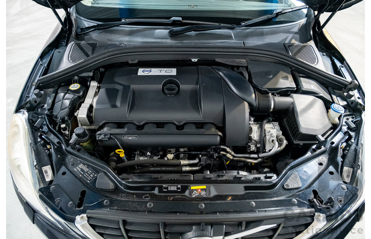 4/2011 Volvo XC60 T6 R-Design (AWD) DZ MY12 4d Wagon Black Turbo 3.0L