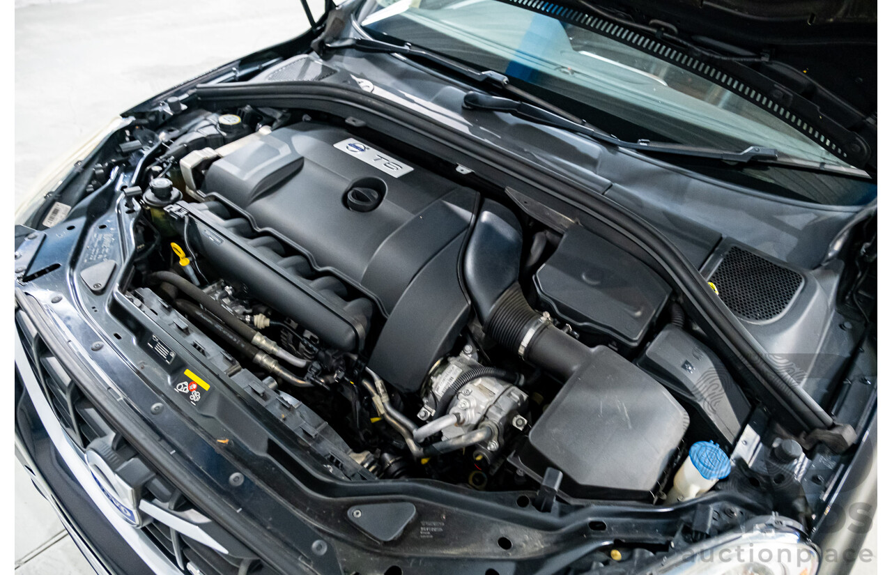 4/2011 Volvo XC60 T6 R-Design (AWD) DZ MY12 4d Wagon Black Turbo 3.0L