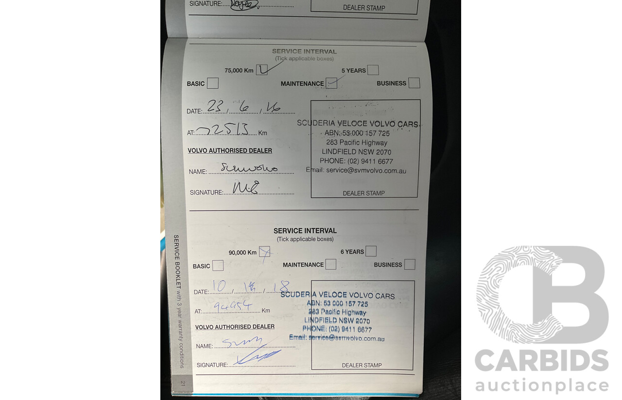 4/2011 Volvo XC60 T6 R-Design (AWD) DZ MY12 4d Wagon Black Turbo 3.0L