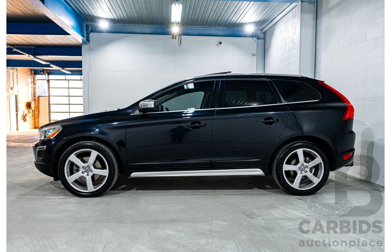 4/2011 Volvo XC60 T6 R-Design (AWD) DZ MY12 4d Wagon Black Turbo 3.0L