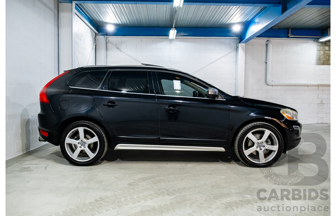 4/2011 Volvo XC60 T6 R-Design (AWD) DZ MY12 4d Wagon Black Turbo 3.0L