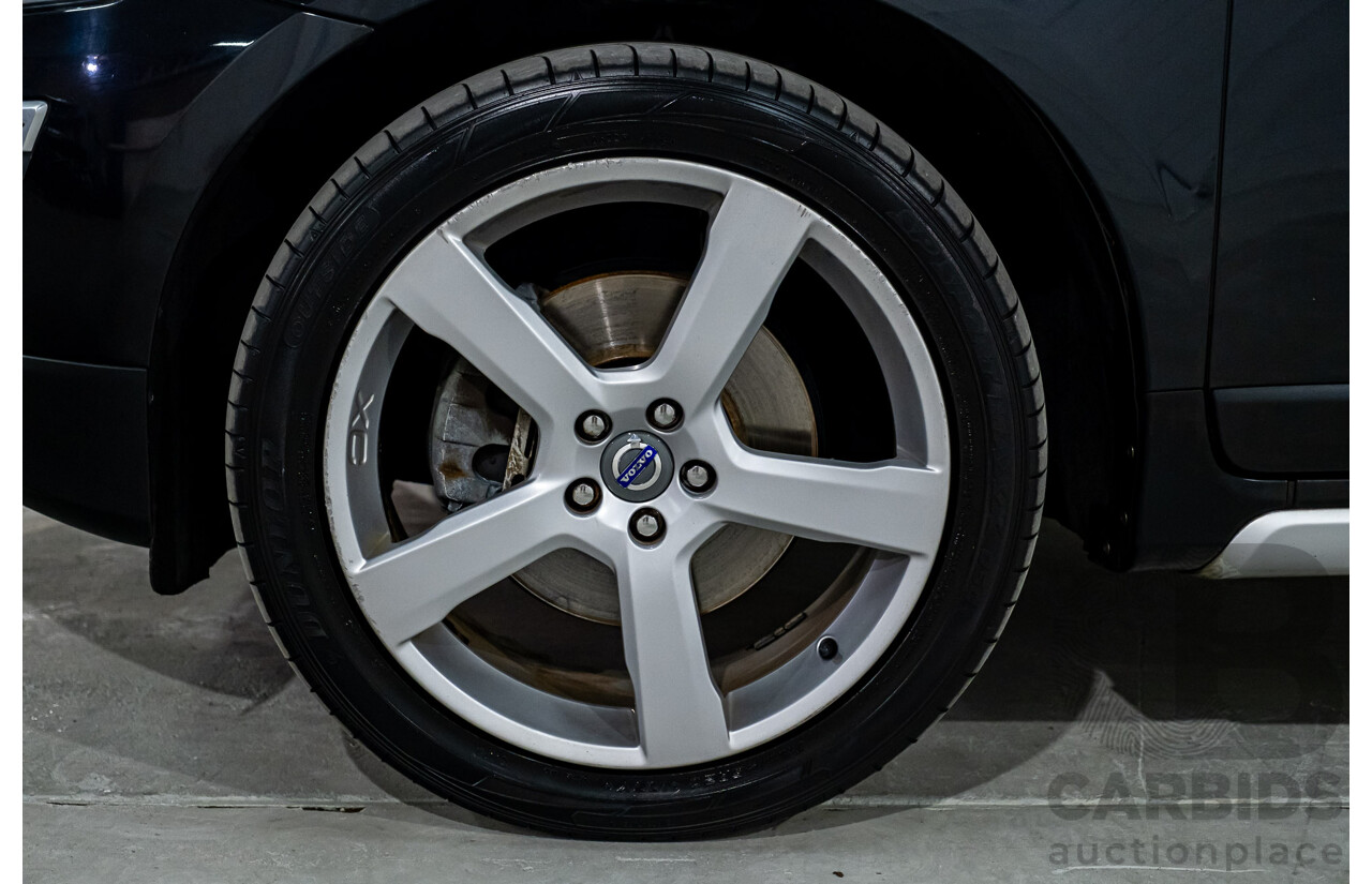 4/2011 Volvo XC60 T6 R-Design (AWD) DZ MY12 4d Wagon Black Turbo 3.0L