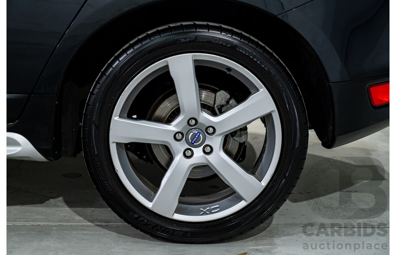 4/2011 Volvo XC60 T6 R-Design (AWD) DZ MY12 4d Wagon Black Turbo 3.0L