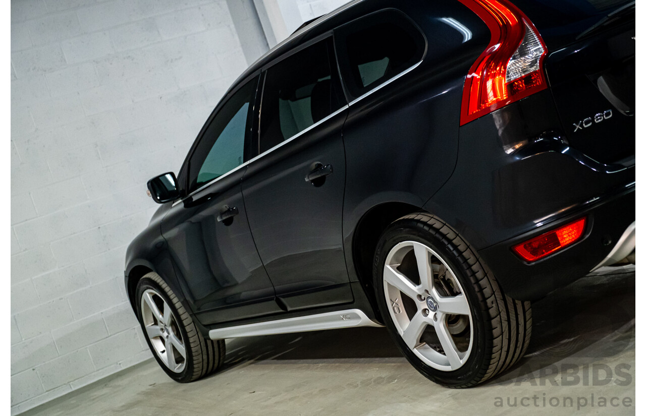 4/2011 Volvo XC60 T6 R-Design (AWD) DZ MY12 4d Wagon Black Turbo 3.0L
