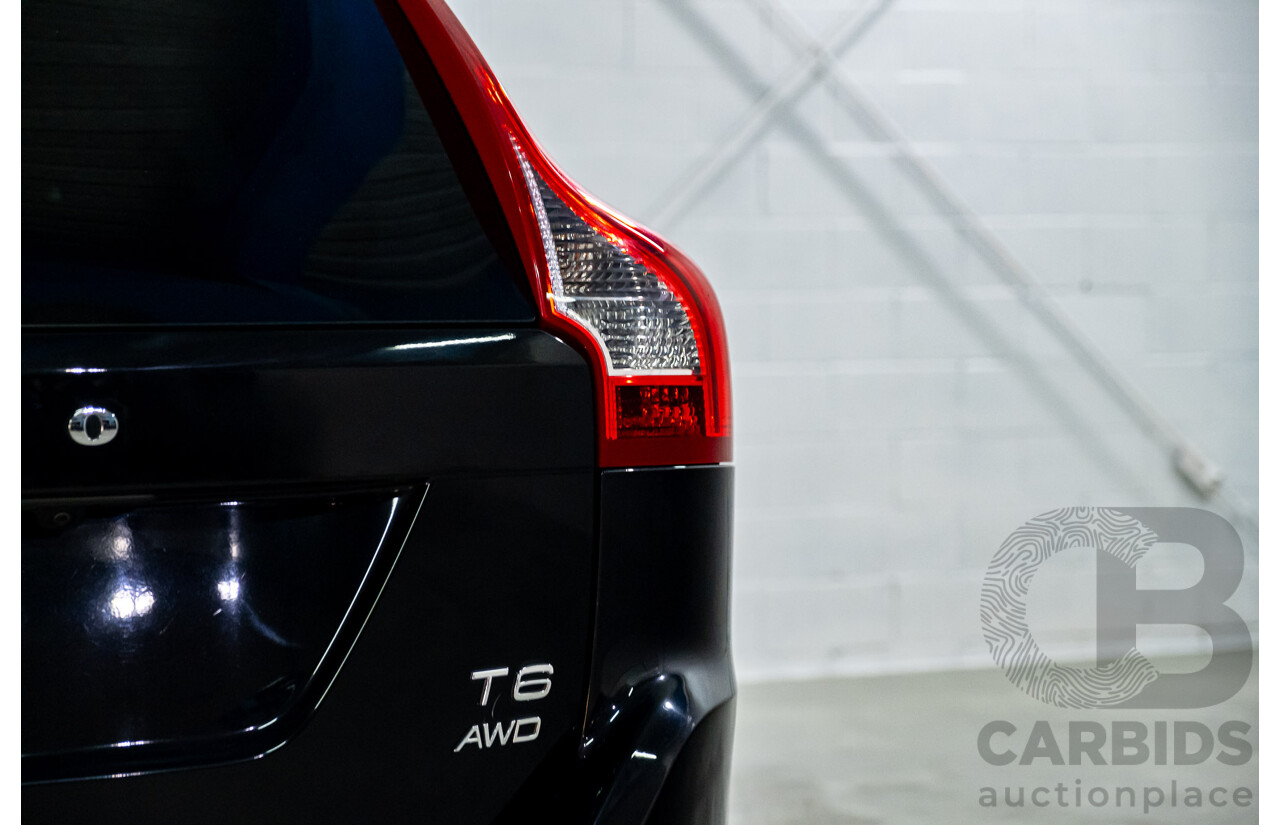 4/2011 Volvo XC60 T6 R-Design (AWD) DZ MY12 4d Wagon Black Turbo 3.0L