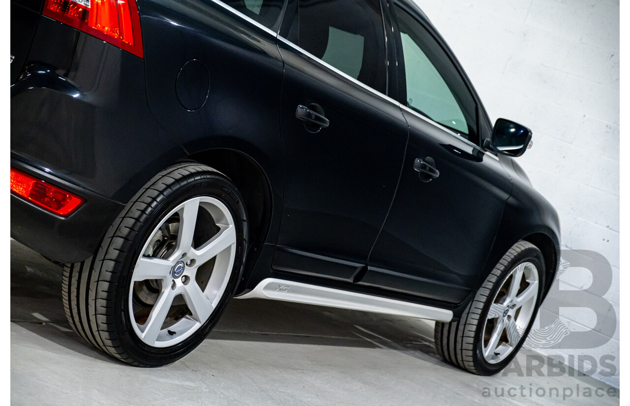 4/2011 Volvo XC60 T6 R-Design (AWD) DZ MY12 4d Wagon Black Turbo 3.0L