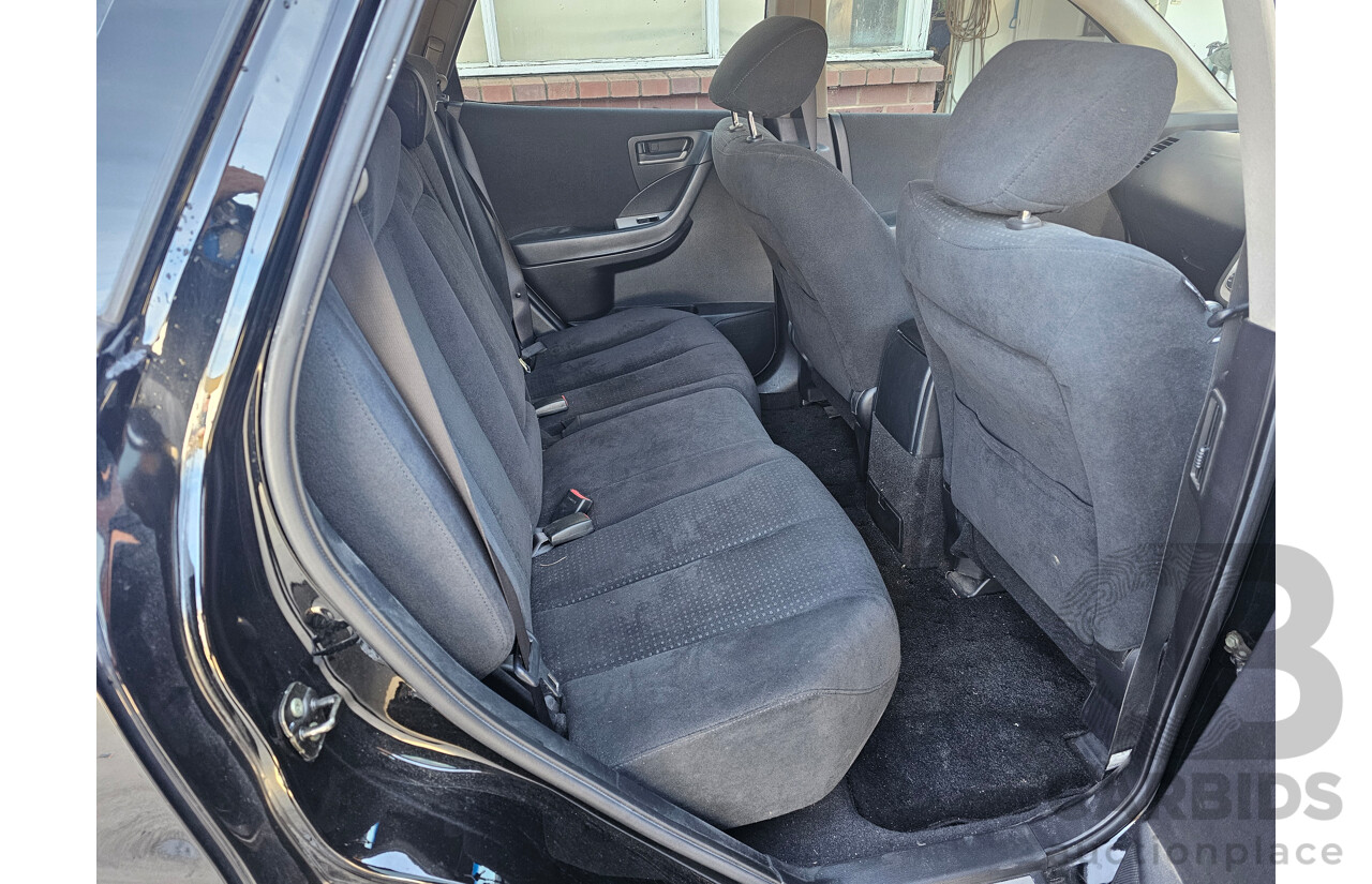 2/2006 Nissan Murano ST Z50 4d Wagon Black 3.5L
