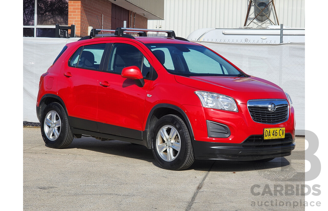10/2015 Holden Trax LS FWD TJ 4D Wagon Red 1.8L
