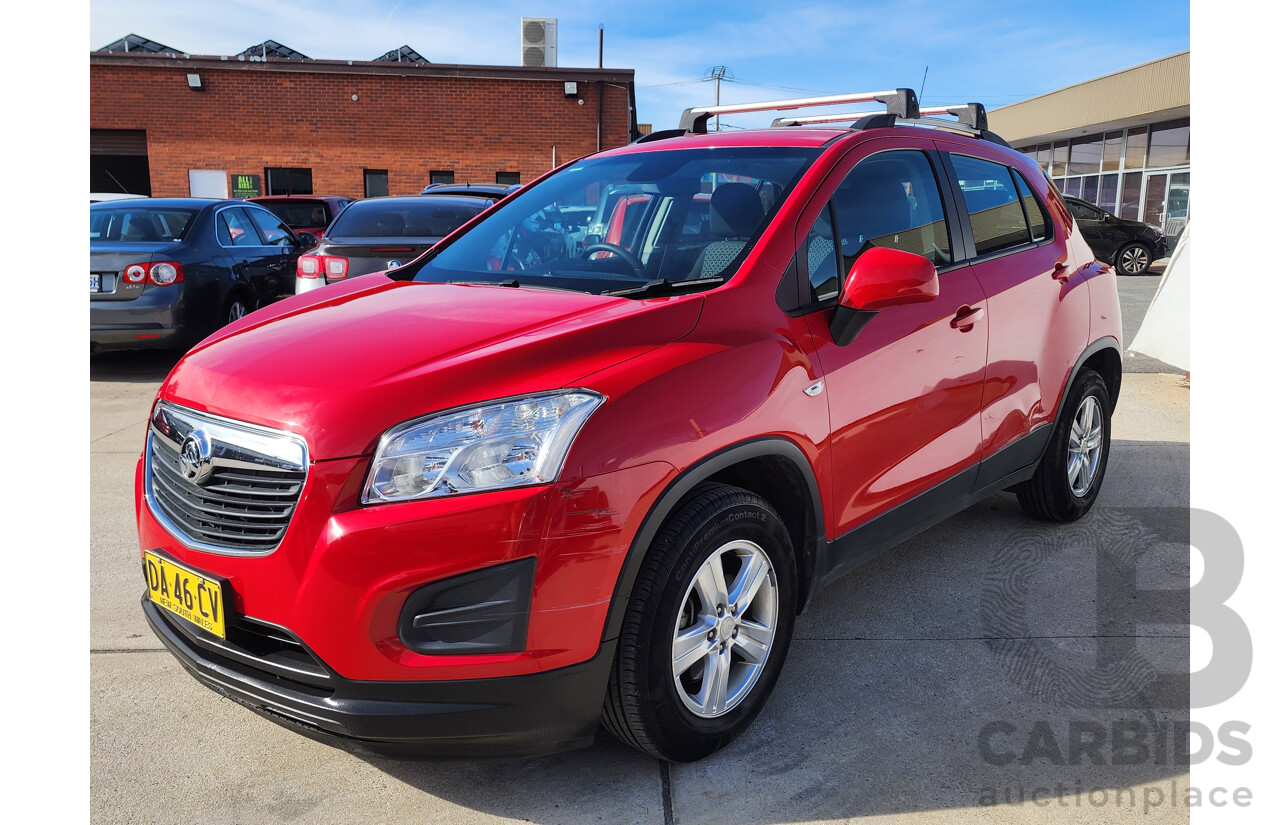 10/2015 Holden Trax LS FWD TJ 4D Wagon Red 1.8L