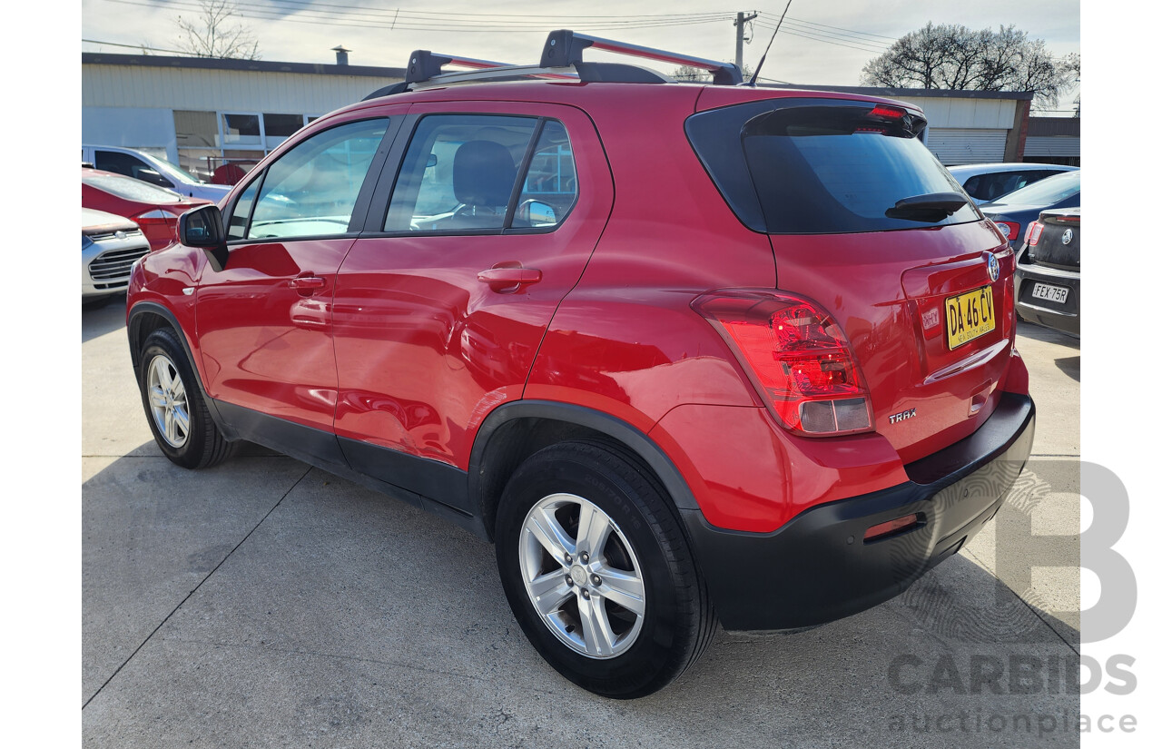 10/2015 Holden Trax LS FWD TJ 4D Wagon Red 1.8L