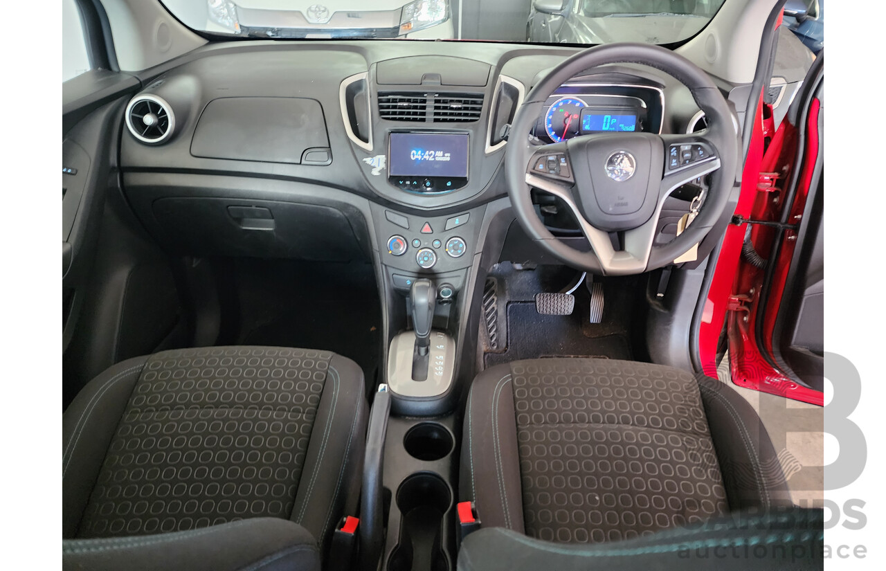 10/2015 Holden Trax LS FWD TJ 4D Wagon Red 1.8L
