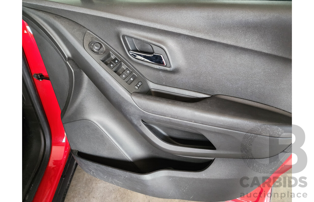 10/2015 Holden Trax LS FWD TJ 4D Wagon Red 1.8L