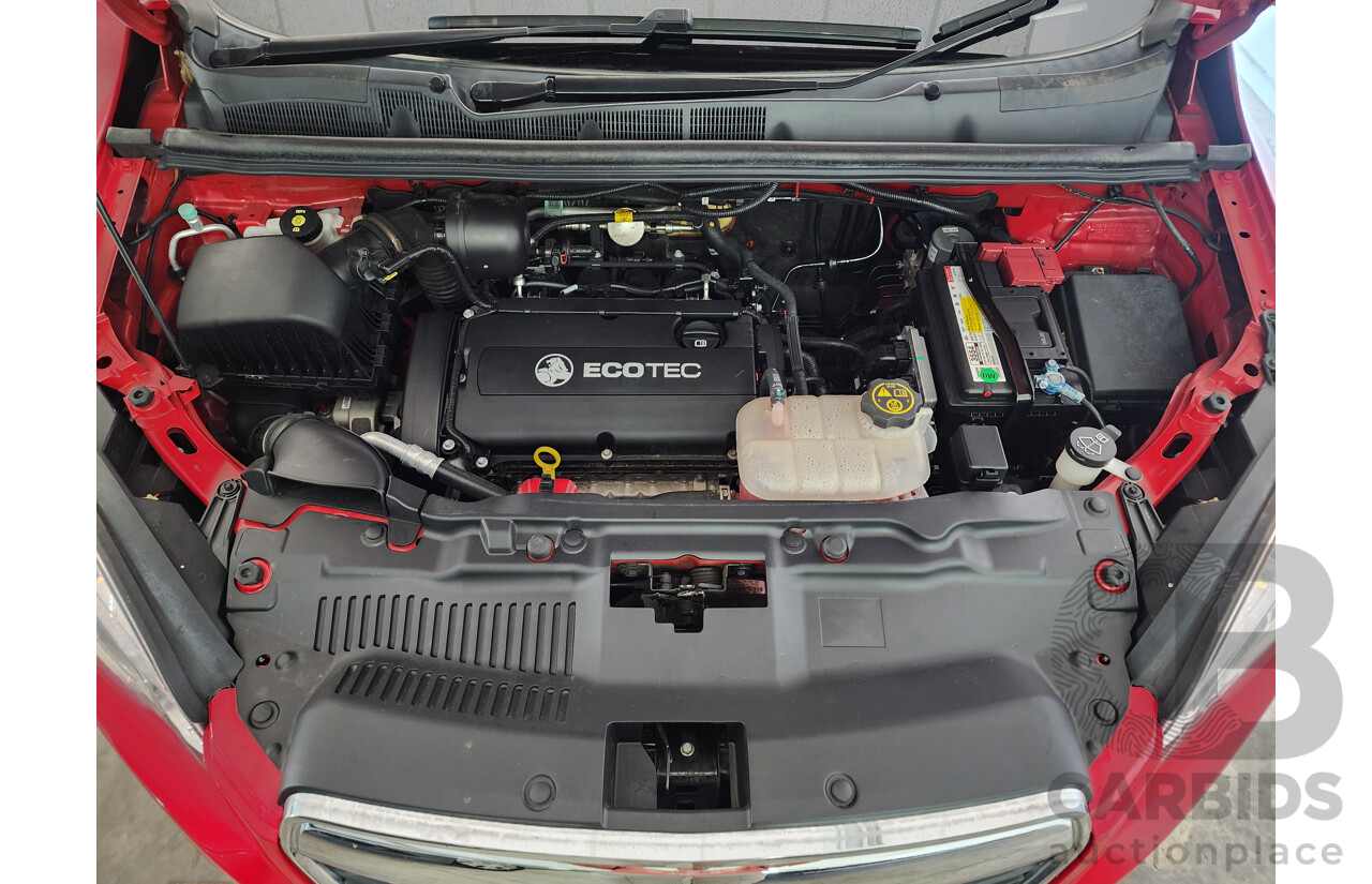10/2015 Holden Trax LS FWD TJ 4D Wagon Red 1.8L