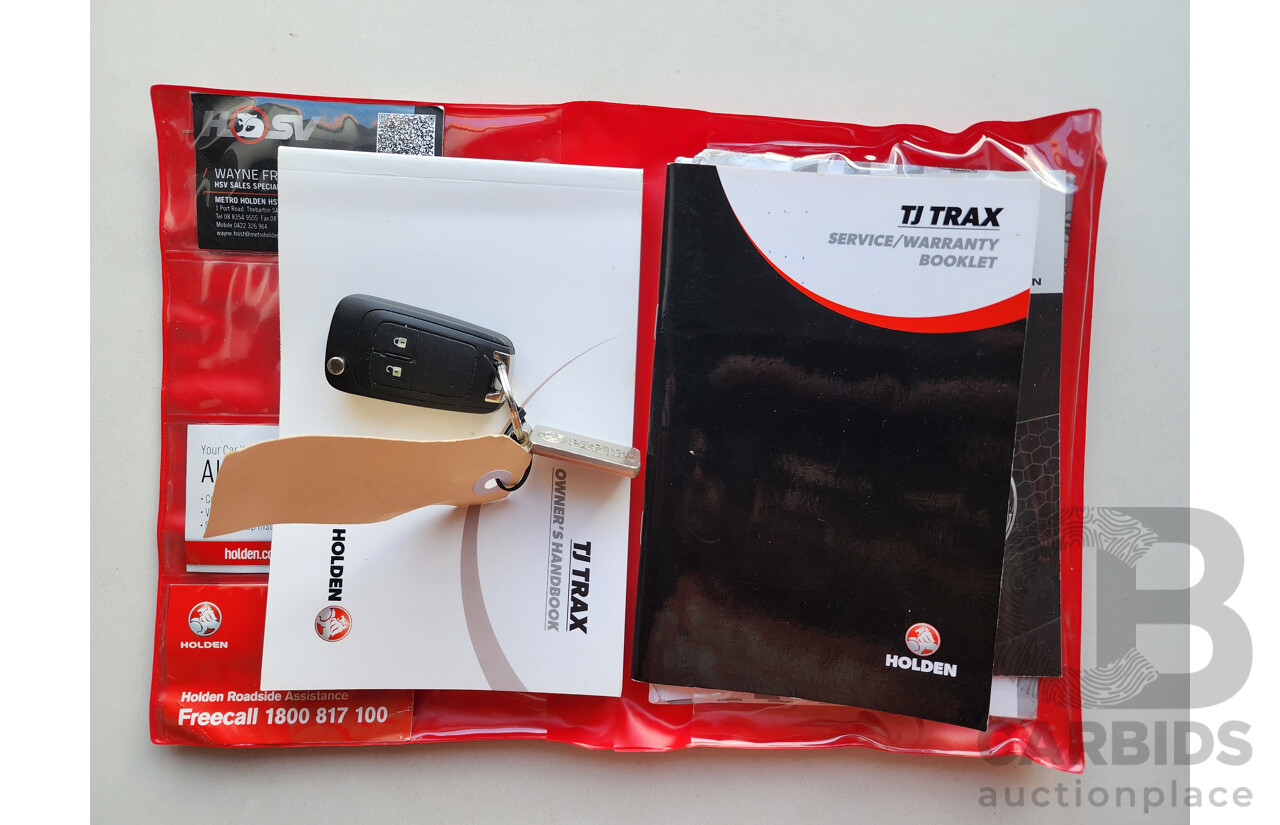 10/2015 Holden Trax LS FWD TJ 4D Wagon Red 1.8L