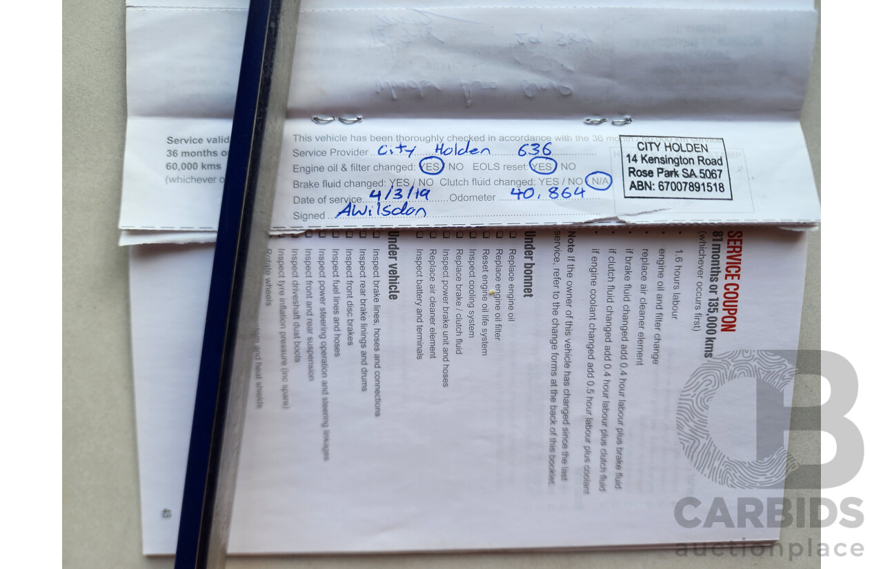 10/2015 Holden Trax LS FWD TJ 4D Wagon Red 1.8L