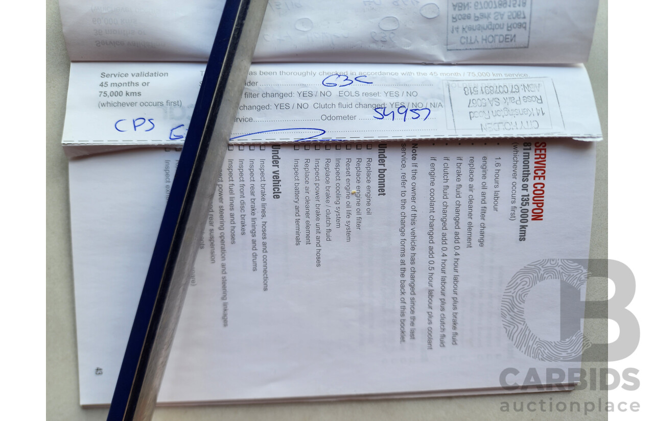 10/2015 Holden Trax LS FWD TJ 4D Wagon Red 1.8L