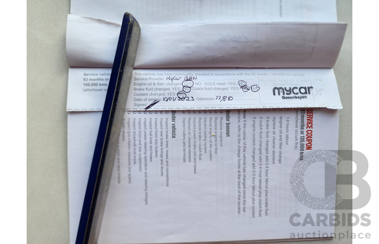 10/2015 Holden Trax LS FWD TJ 4D Wagon Red 1.8L