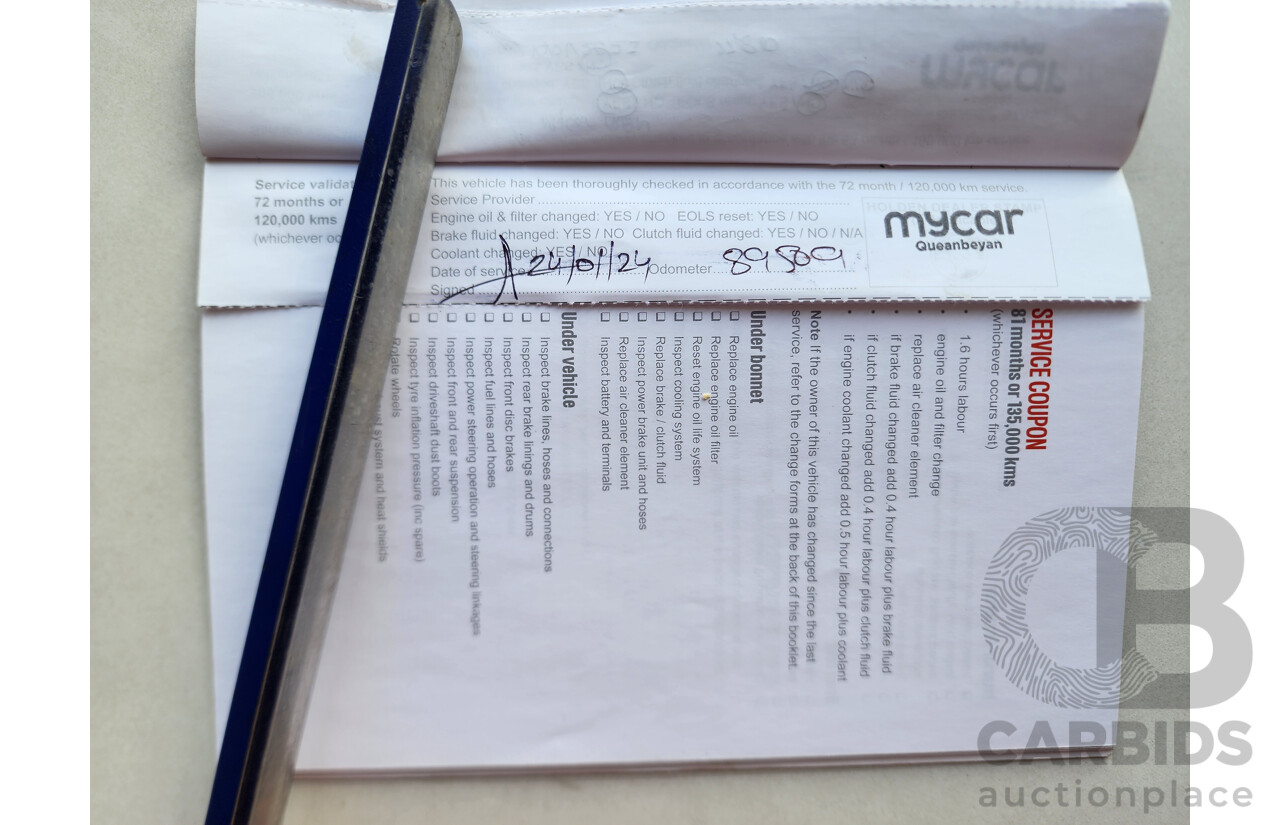 10/2015 Holden Trax LS FWD TJ 4D Wagon Red 1.8L