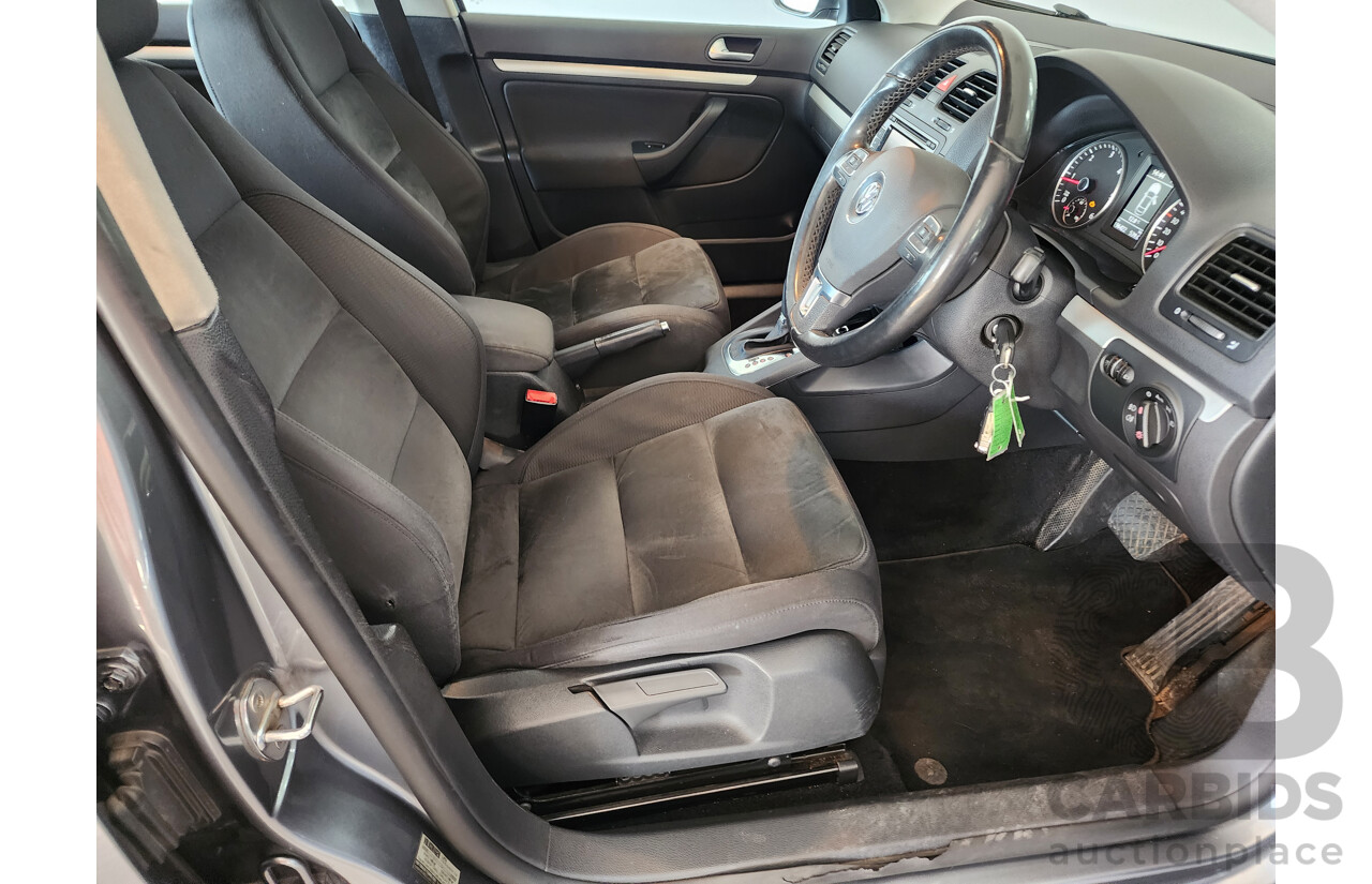 05/2010 Volkswagen Jetta 125 TDI HIGHLINE FWD 1KM MY10 4D Sedan Grey 2.0L