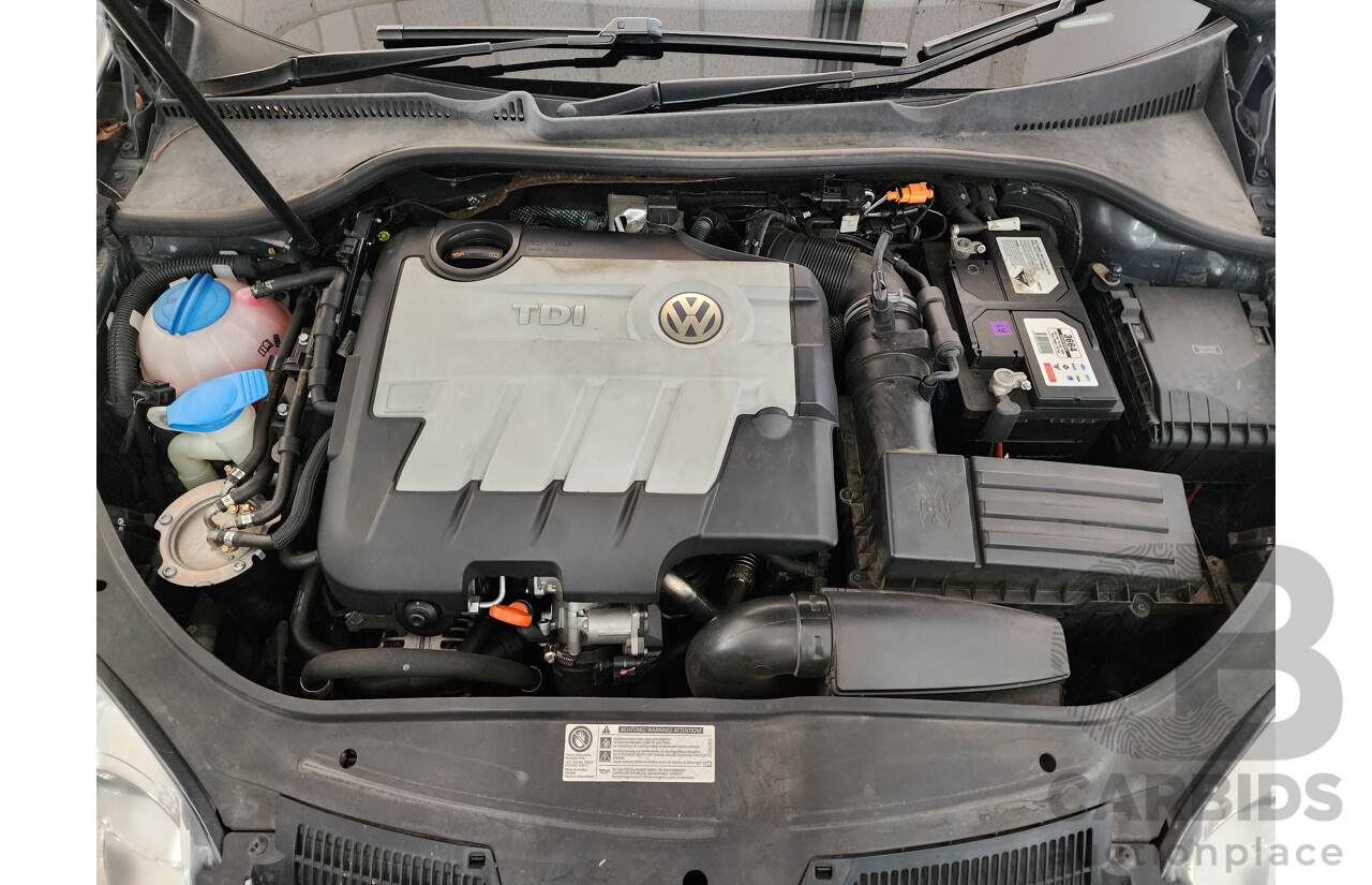 05/2010 Volkswagen Jetta 125 TDI HIGHLINE FWD 1KM MY10 4D Sedan Grey 2.0L
