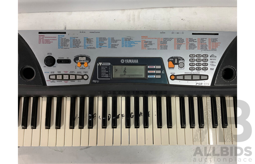 Yamaha PSR-175 Portable Keybord
