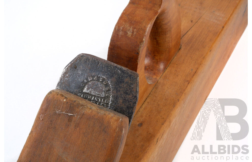 Antique Wood Plane 66cm by CLM & Sons