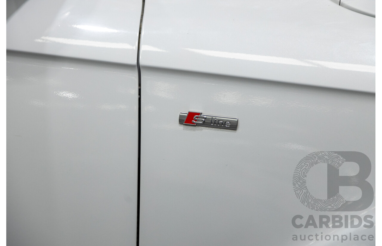 6/2014 Audi Q7 3.0 TDI S-Line Package Quattro (AWD) MY14 4d Wagon White Turbo Diesel 3.0L - 7 Seater