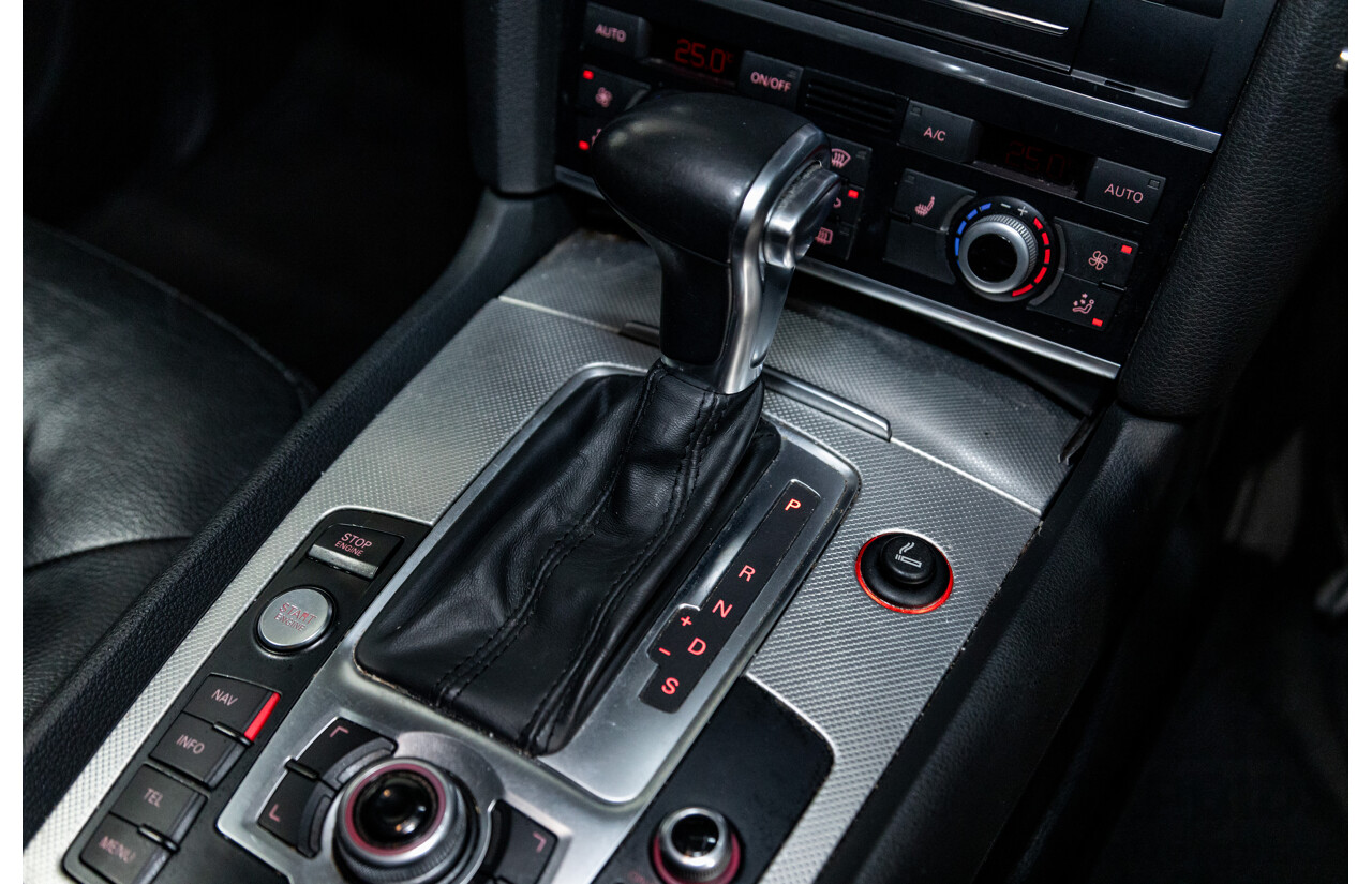 6/2014 Audi Q7 3.0 TDI S-Line Package Quattro (AWD) MY14 4d Wagon White Turbo Diesel 3.0L - 7 Seater