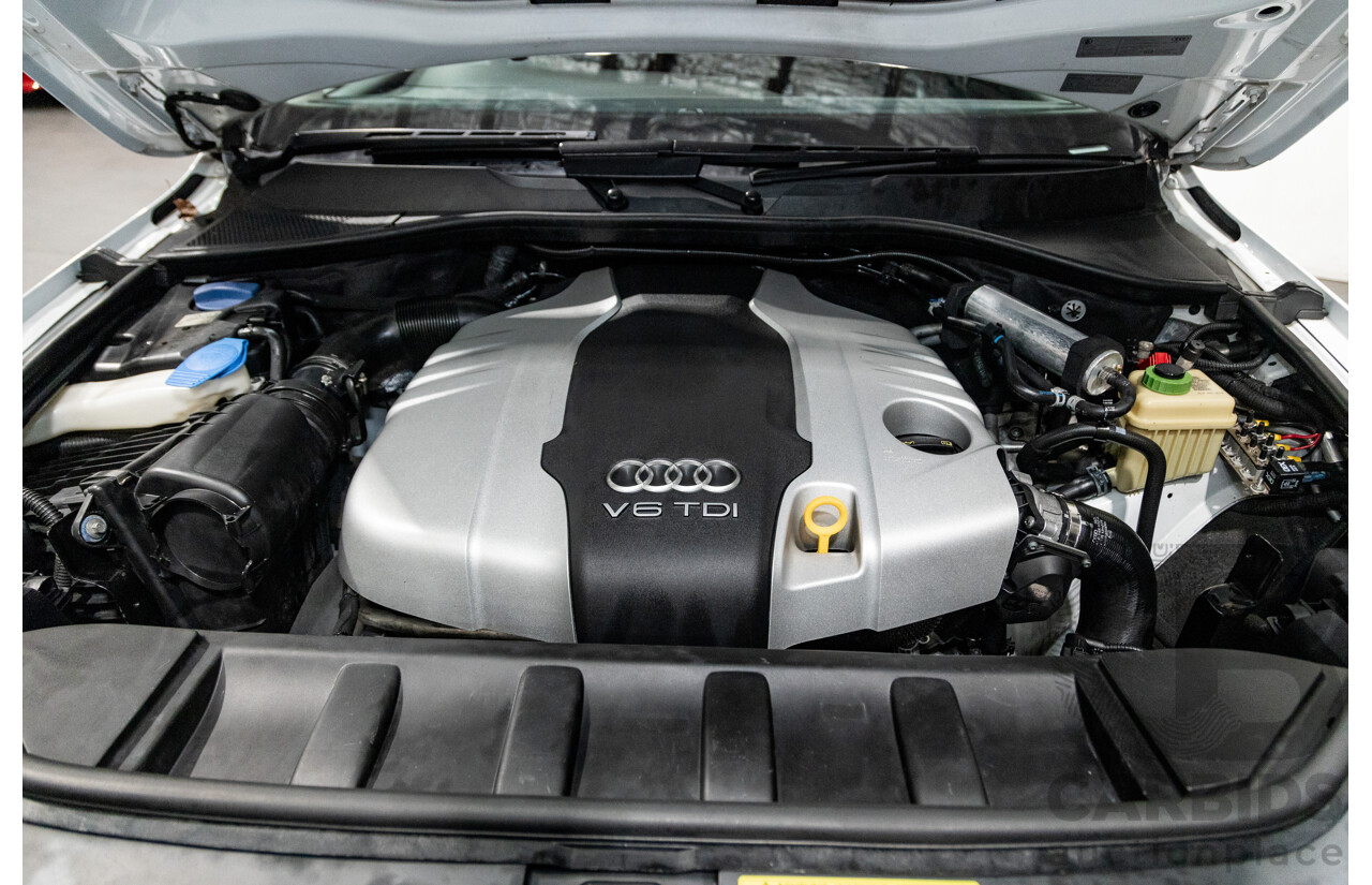 6/2014 Audi Q7 3.0 TDI S-Line Package Quattro (AWD) MY14 4d Wagon White Turbo Diesel 3.0L - 7 Seater