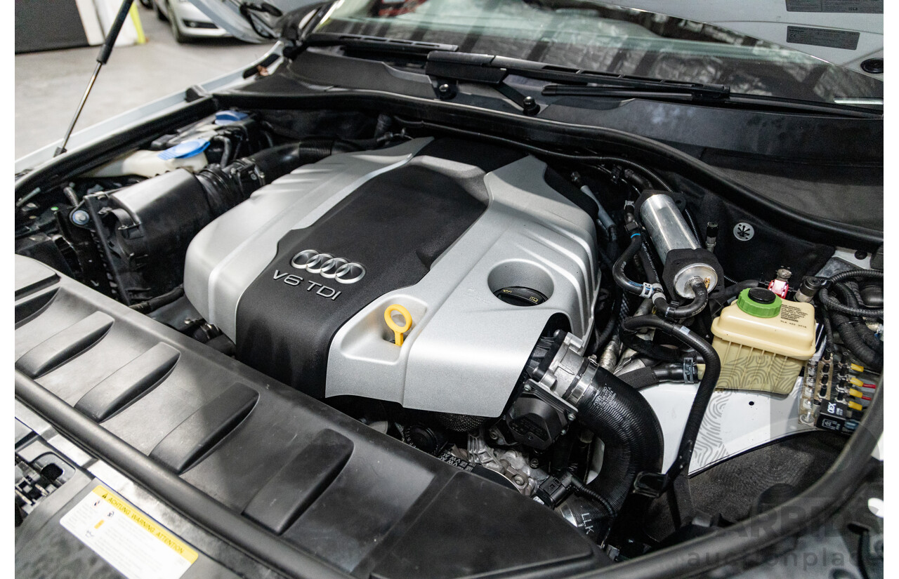 6/2014 Audi Q7 3.0 TDI S-Line Package Quattro (AWD) MY14 4d Wagon White Turbo Diesel 3.0L - 7 Seater